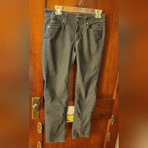 Loft Ann Taylor, gray corduroy pants, size 6